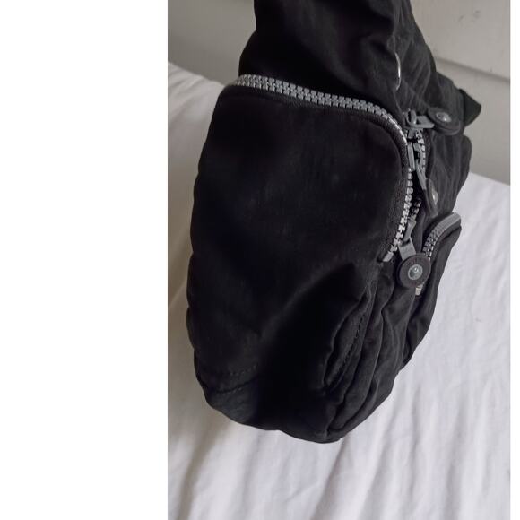 Kipling Europa black shoulder bag hobo bag satchel - Picture 7 of 12